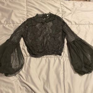 Size small. Color black